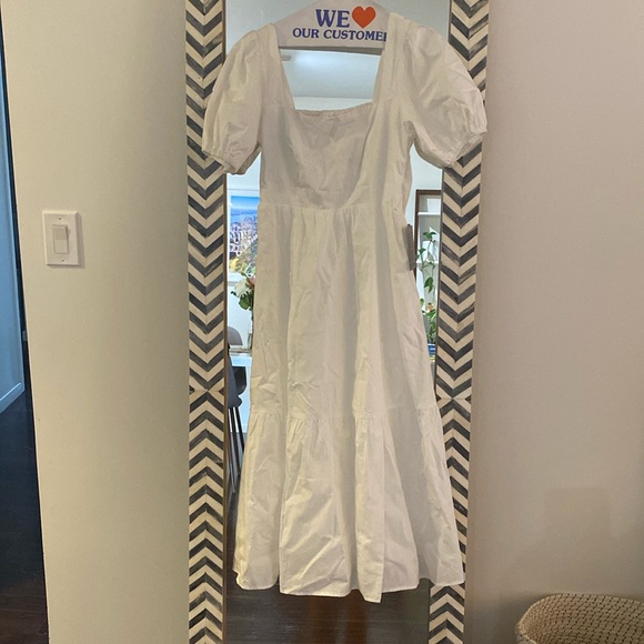 Astr Dresses & Skirts - ASTR White Cotton Dress, NEW, Size: Small